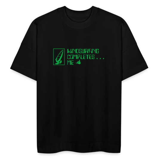 Unisex Oversize Bio-T-Shirt -complete- - Schwarz