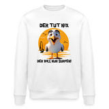 Unisex Bio-Sweatshirt -der tut nix- - Weiß