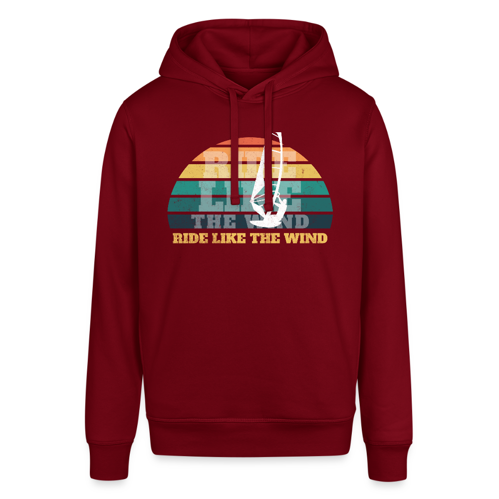 Unisex Bio-Hoodie von Stanley & Stella - Burgunderrot
