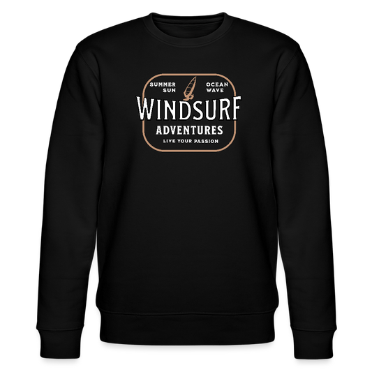 Unisex Bio-Sweatshirt -passion- - Schwarz