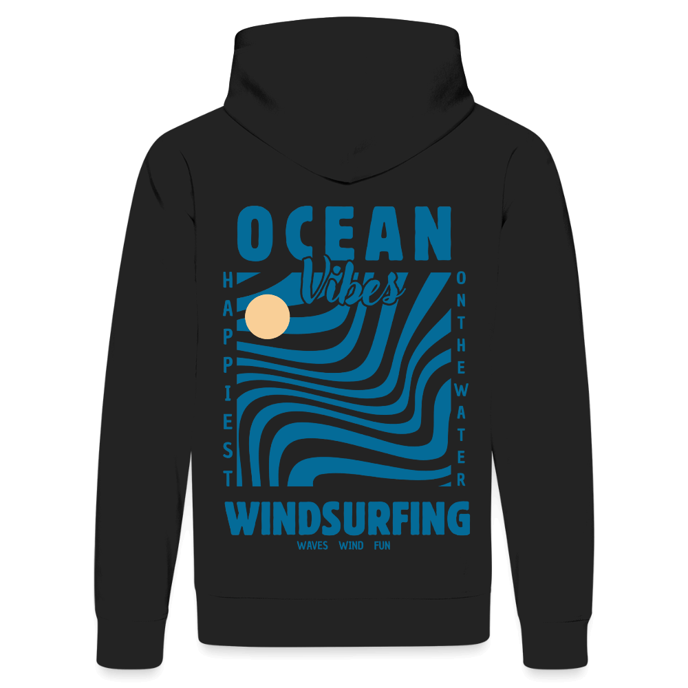 Unisex Bio-Hoodie 'Happiest' für Windsurfer