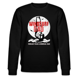 Männer Bio-Sweatshirt -windsurf dad- - Schwarz