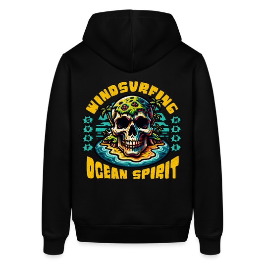 Unisex Bio-Hoodie -ocean spirit- - Schwarz