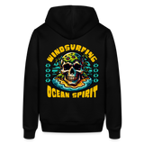 Unisex Bio-Hoodie -ocean spirit- - Schwarz