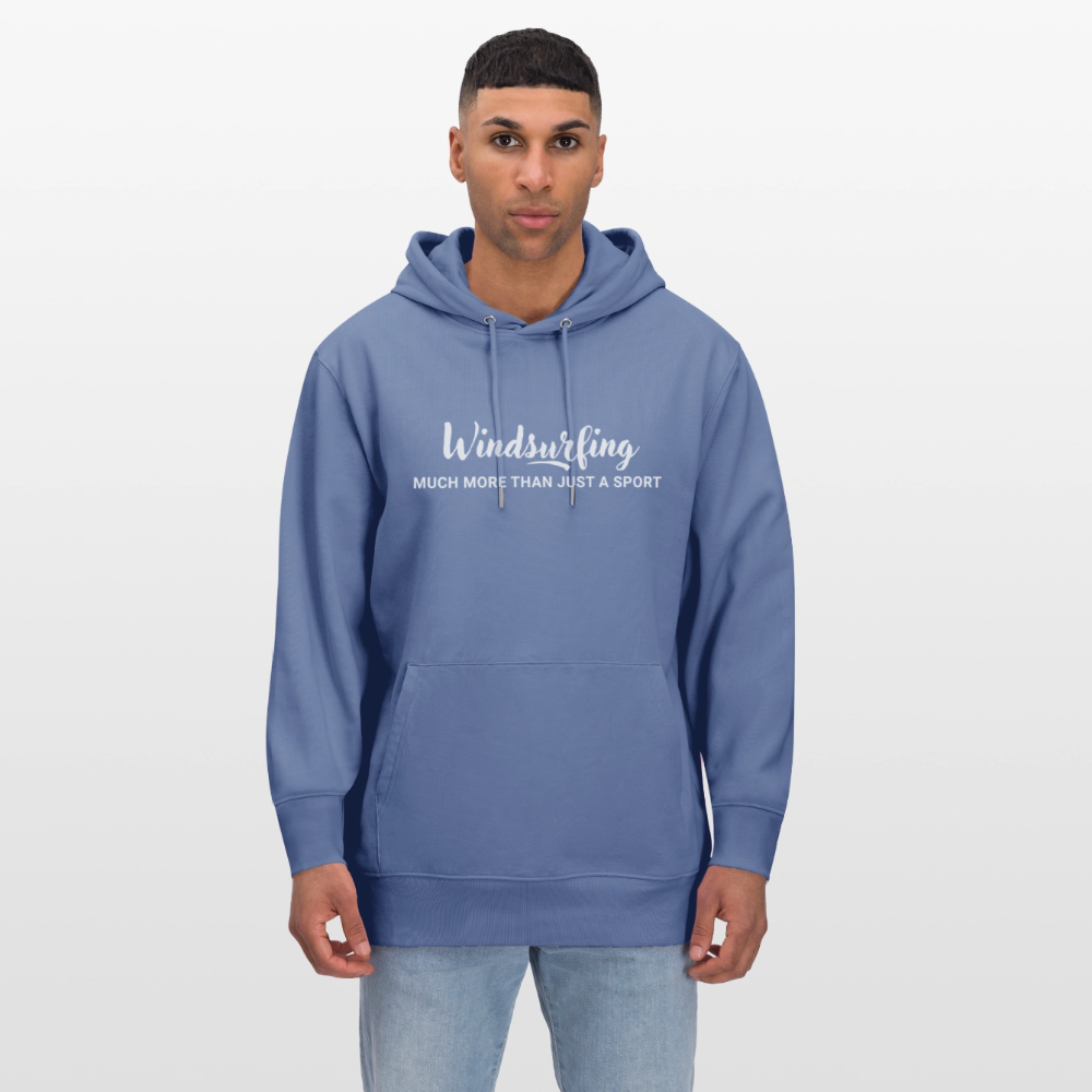 Hoodie Windsurf CRUISER -much more- - Blau