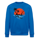 Unisex Bio-Sweatshirt -salty vibes- - Königsblau