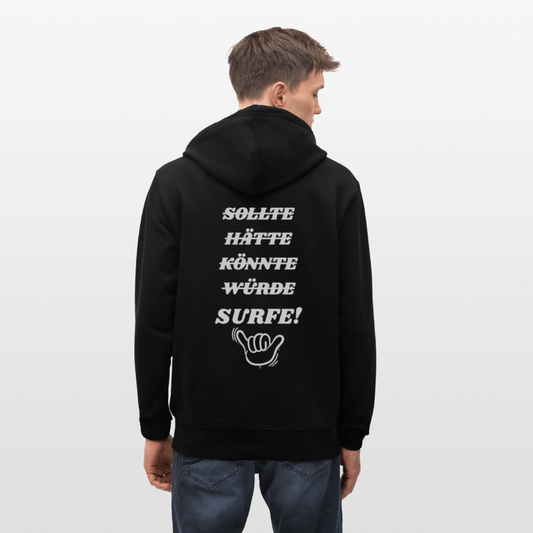 Windsurfer Kapuzenjacke CULTIVATOR -surfe!- - Schwarz