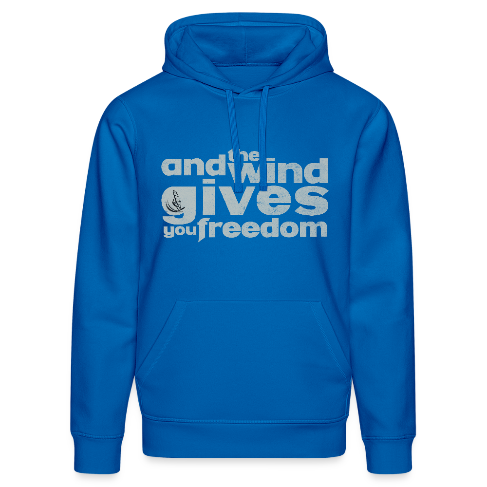 Unisex Bio-Hoodie DRUMMER -freedom- - Königsblau
