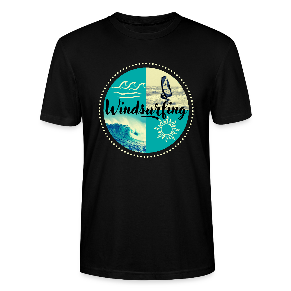 Unisex T-Shirt CRAFTER -ocean- - Schwarz