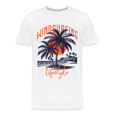 Männer Premium Bio T-Shirt -Lifestyle- - Weiß