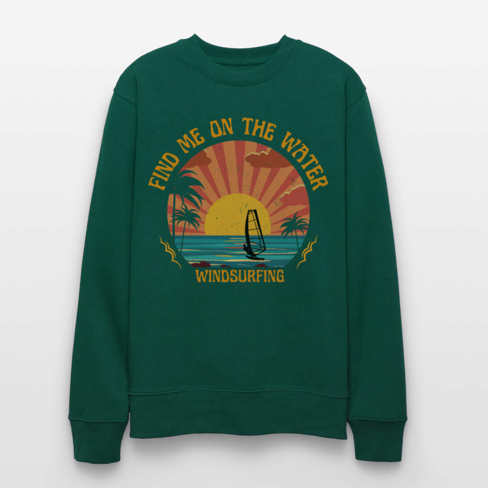 Unisex Bio-Sweatshirt -find me on the water- - Forest