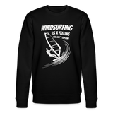 Unisex Bio-Sweatshirt -you can´t explain- - Schwarz