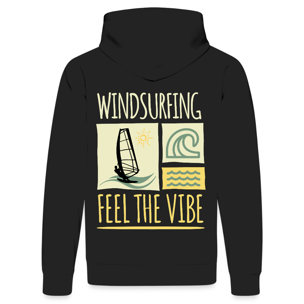 Unisex Bio-Hoodie DRUMMER -feel the vibe- - Schwarz