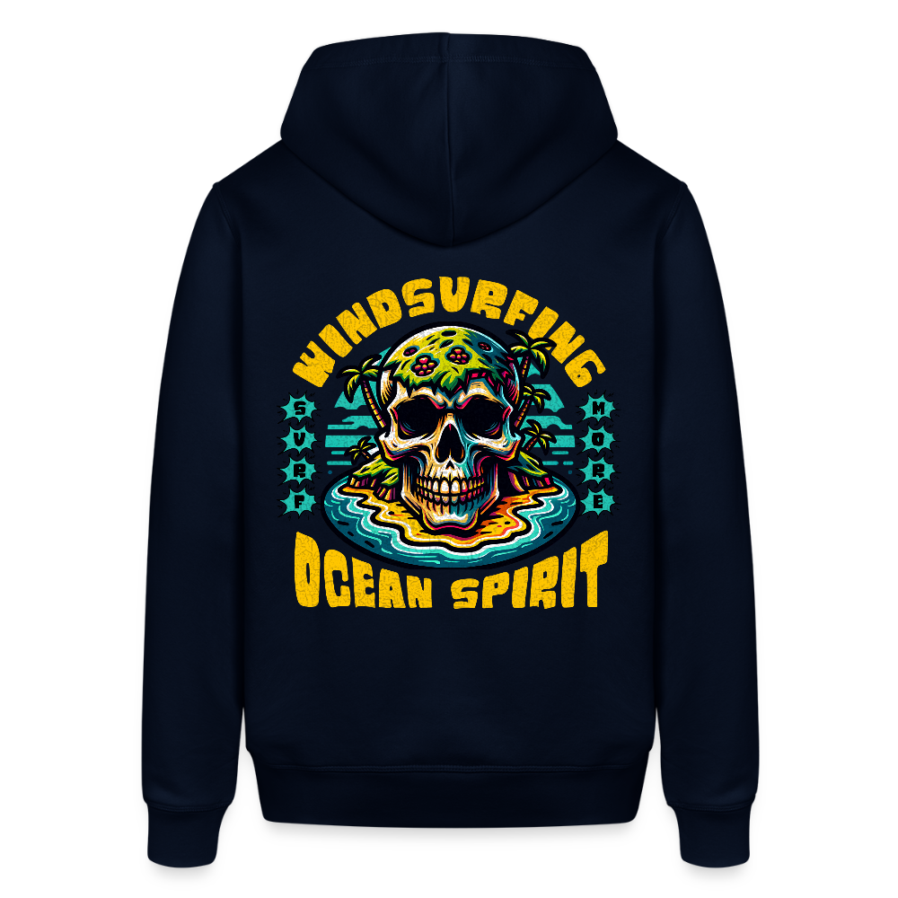 Unisex Bio-Hoodie -ocean spirit- - Navy
