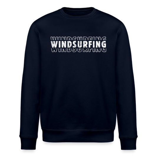 Unisex Bio-Sweatshirt ROLLER -windsurfing- - Navy