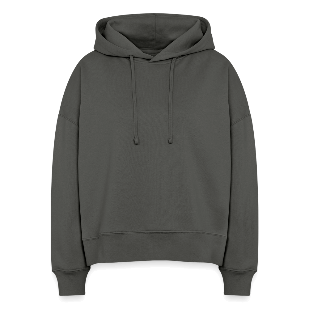 Boxy Bio Hoodie surfe! mit Print für Windsurferinnen.