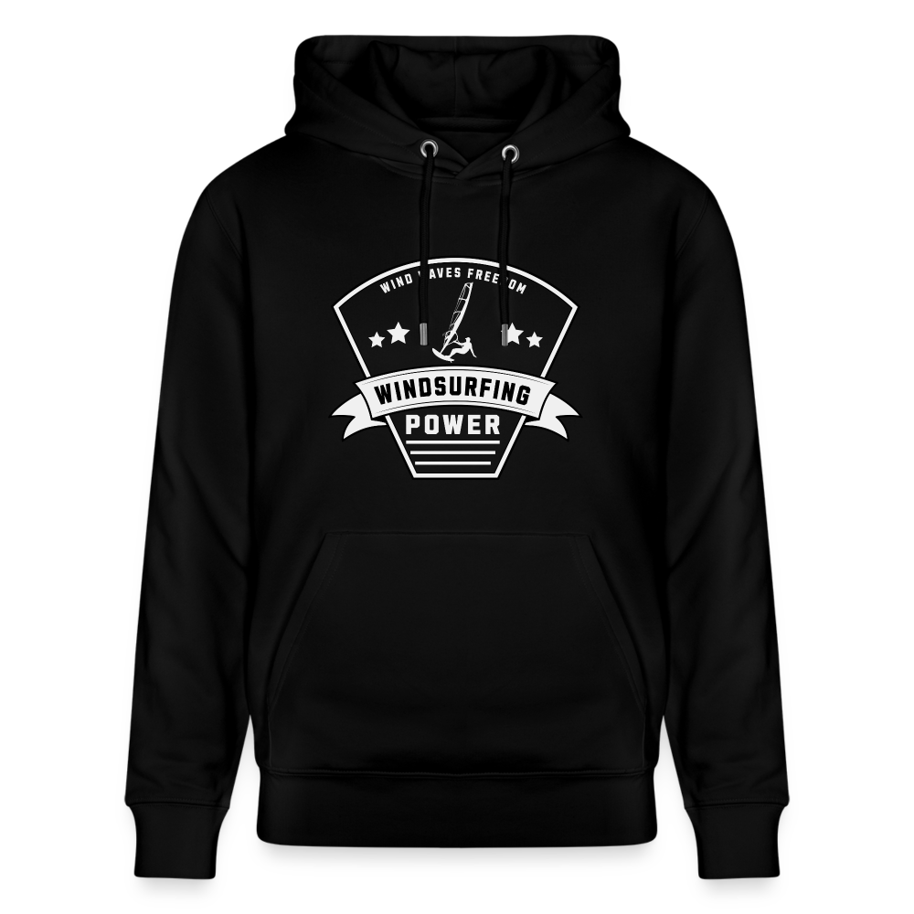 Unisex Bio-Hoodie CRUISER -power- - Schwarz