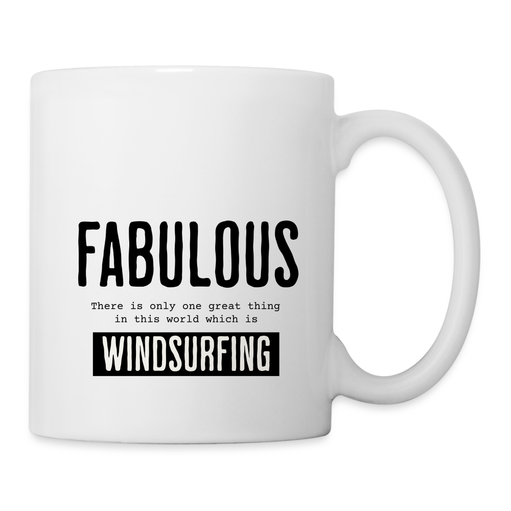 Tasse -fabulous- - Weiß