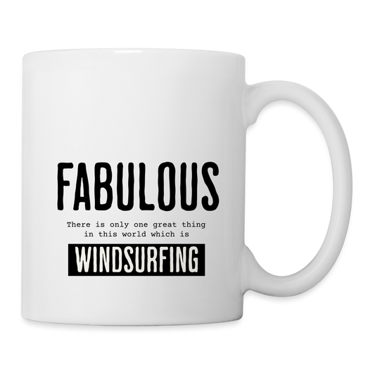 Tasse -fabulous- - Weiß