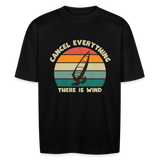Unisex Oversize Bio-T-Shirt -cancel everything- - Schwarz