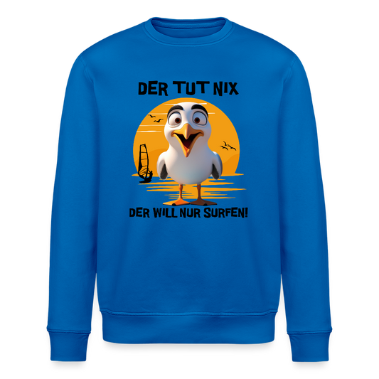 Unisex Bio-Sweatshirt -der tut nix- - Königsblau
