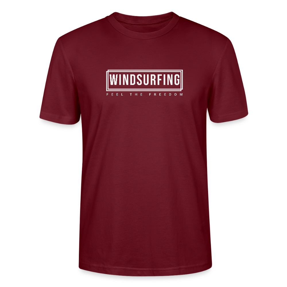 Unisex T-Shirt CRAFTER -feel the freedom I- - Burgunderrot
