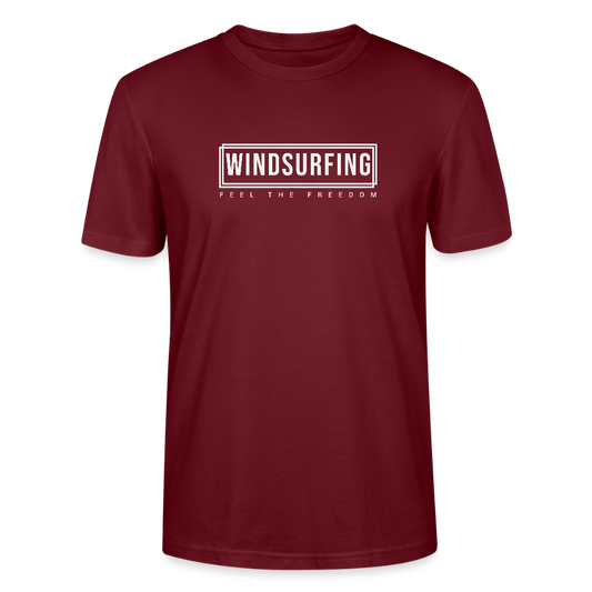 Unisex T-Shirt CRAFTER -feel the freedom I- - Burgunderrot