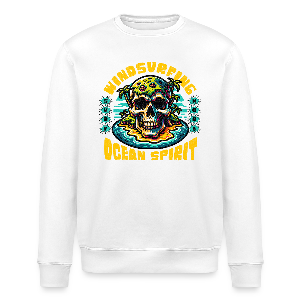 Unisex Bio-Sweatshirt -ocean spirit- - Weiß