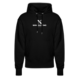 Unisex Relaxed Fit Bio-Hoodie -adventures- - Schwarz