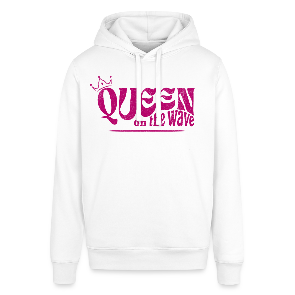 Unisex Hoodie -Queen on the wave- - Weiß