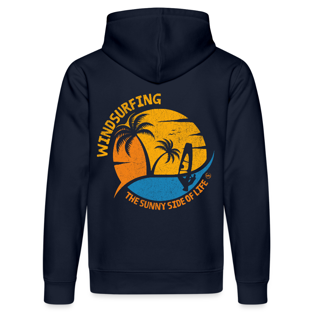 Unisex Bio-Hoodie DRUMMER -sunny side- - French Navy