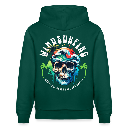 Unisex Bio-Hoodie CRUISER -be brave- - Forest