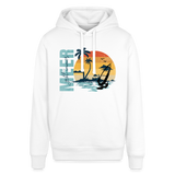 Unisex Bio-Hoodie -meer geht immer- - Weiß