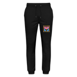 Unisex Bio Jogginghose -wavy- - Schwarz
