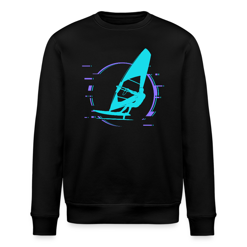 Unisex Bio-Sweatshirt ROLLER -simple- - Schwarz