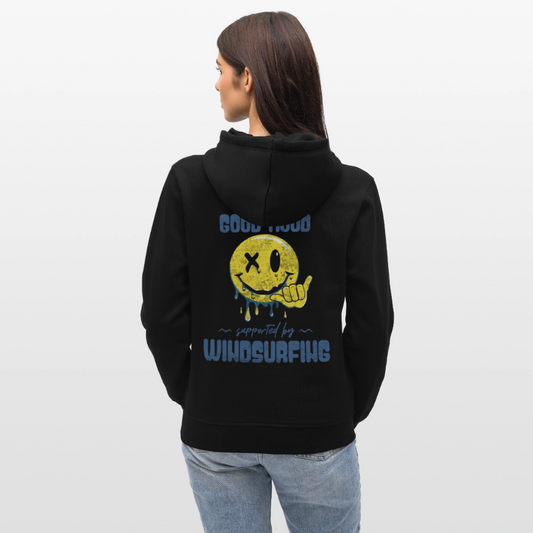 Unisex Bio-Hoodie DRUMMER - Schwarz