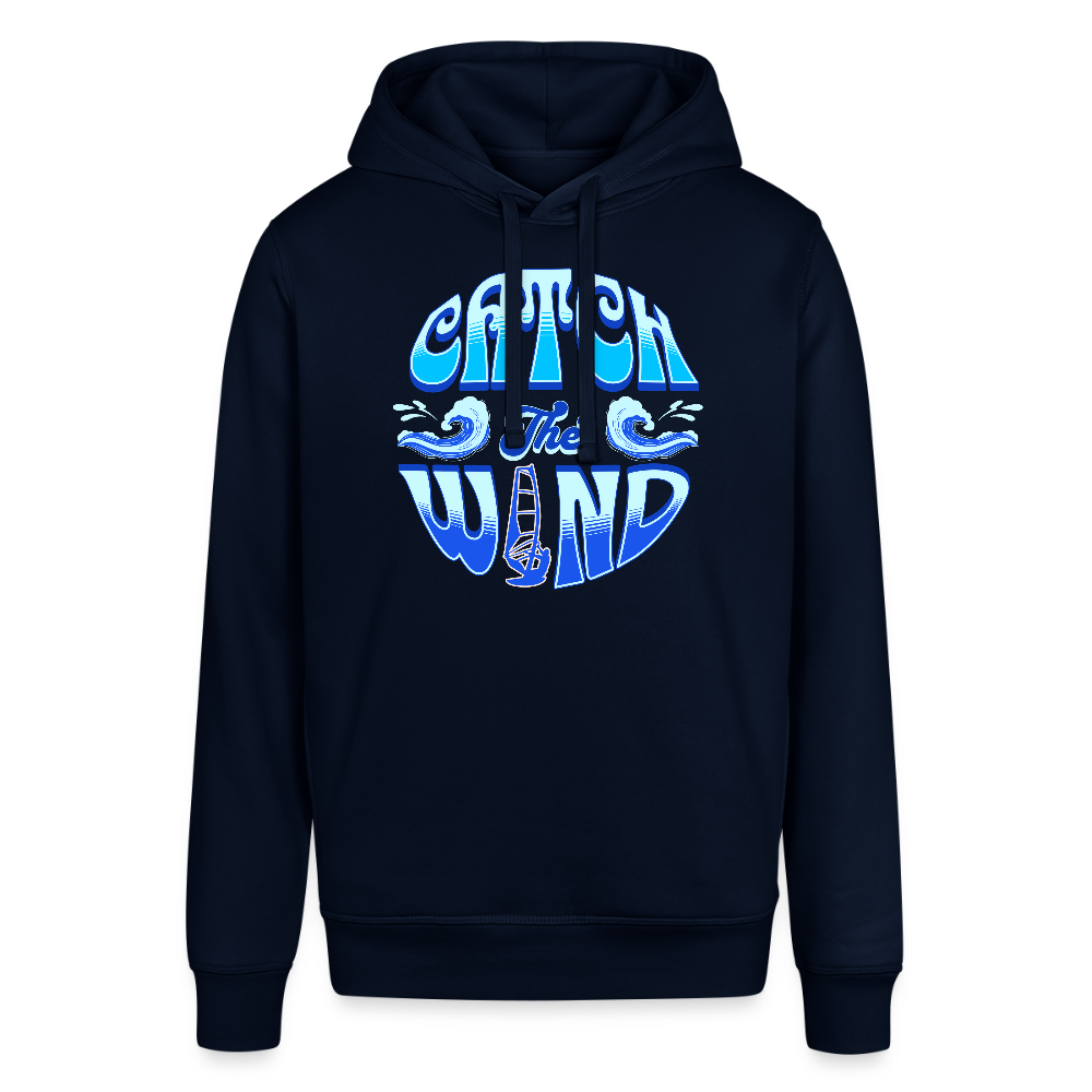 Unisex Bio-Hoodie -catch the wind- - Navy