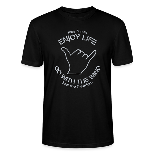 Unisex T-Shirt CRAFTER -enjoy life- - Schwarz