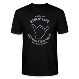 Unisex T-Shirt CRAFTER -enjoy life- - Schwarz
