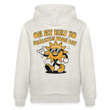 Geschenke Für Windsurfer Bio-Hoodie CRUISER -on my way- - Beige meliert