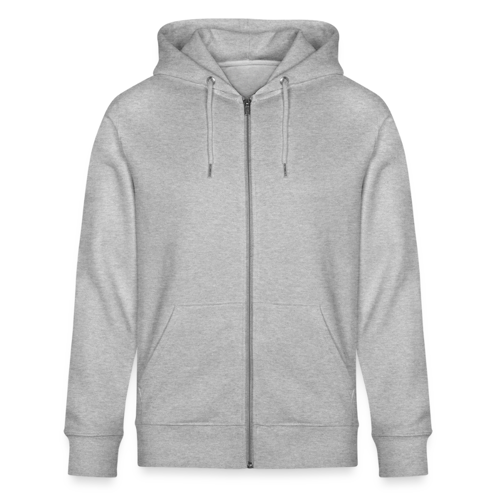 Geschenke Für Frauen - Bio-Kapuzenjacke -give me wind and water - Grau meliert