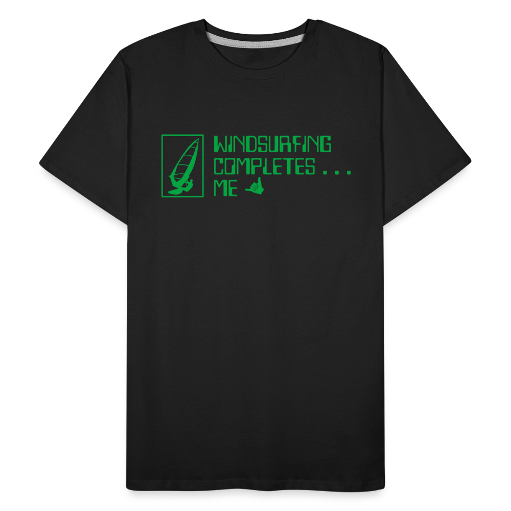 Männer Premium Bio T-Shirt -complete- - Schwarz