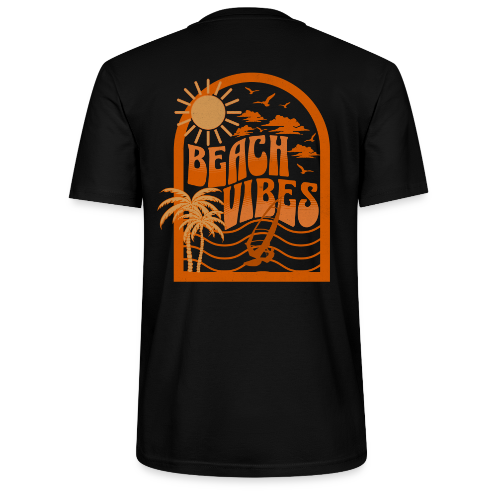 Unisex T-Shirt CRAFTER -beach- - Schwarz