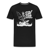 Männer Premium Bio T-Shirt -stay cool- - Schwarz