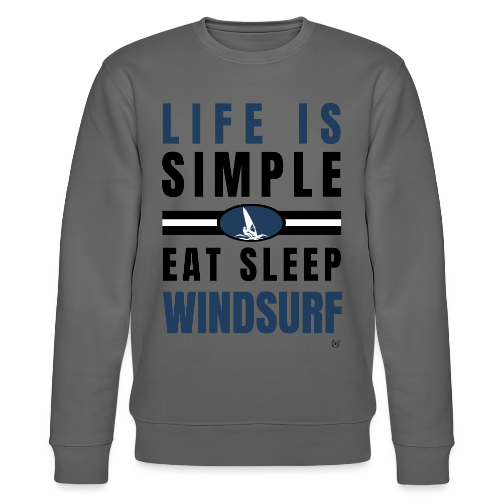 Unisex Bio-Sweatshirt CHANGER - Anthrazit