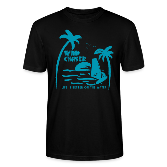 Unisex T-Shirt CRAFTER -wind chaser- - Schwarz