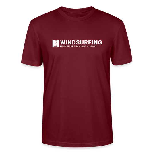 Surfer Geschenk - T-Shirt CRAFTER -more than just a sport- - Burgunderrot