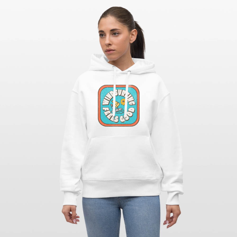 Unisex Relaxed Fit Bio-Hoodie -feels good- - Weiß