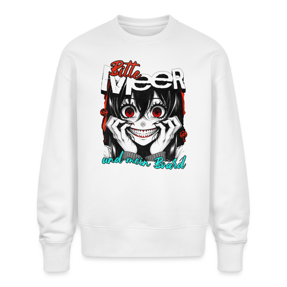 Unisex Oversize Pullover - Weiß