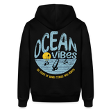 Unisex Bio-Hoodie -do more- - Schwarz